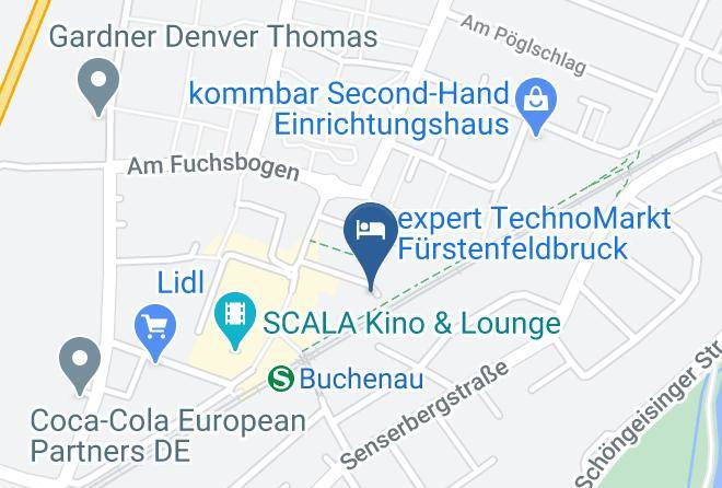 Furstenfeldbruck - Amper Art Hotel & Boardinghouse Maps