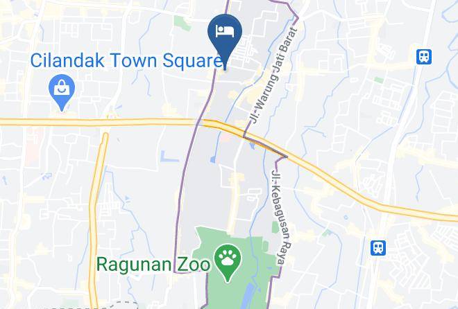 Jakarta Selatan - Ampera Avenue Residence Maps
