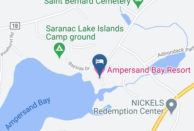 Ampersand Bay Resort Map