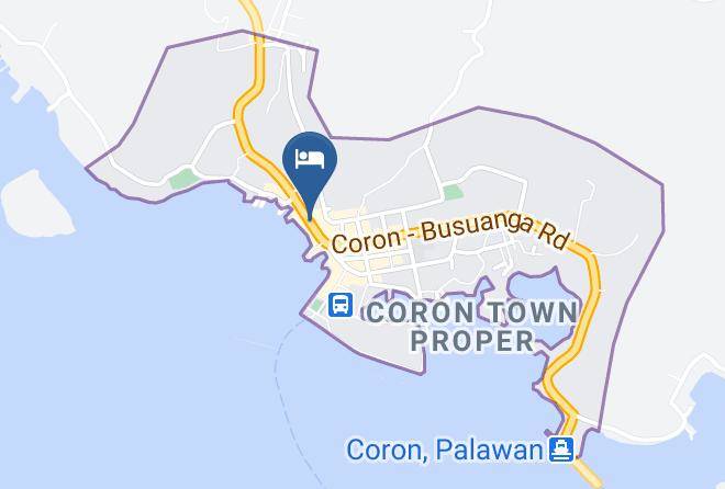 Palawan - Amphibi Ko Resort And Dive Center Maps