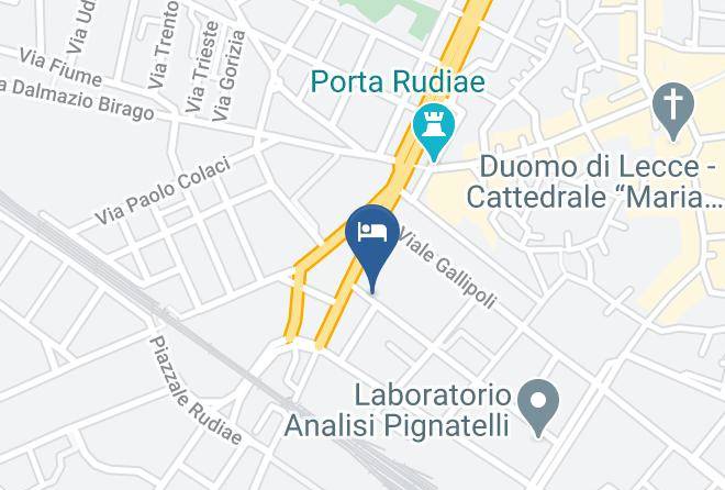 Lecce - Amphitrite B&b Maps