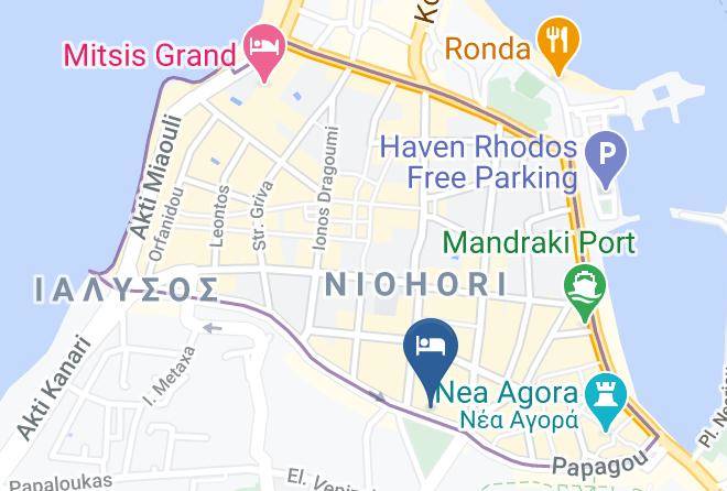 Amphitryon Boutique Hotel Map