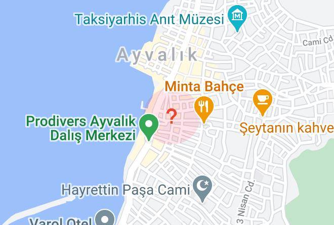 Ayvalik - Amphora Restaurant Maps
