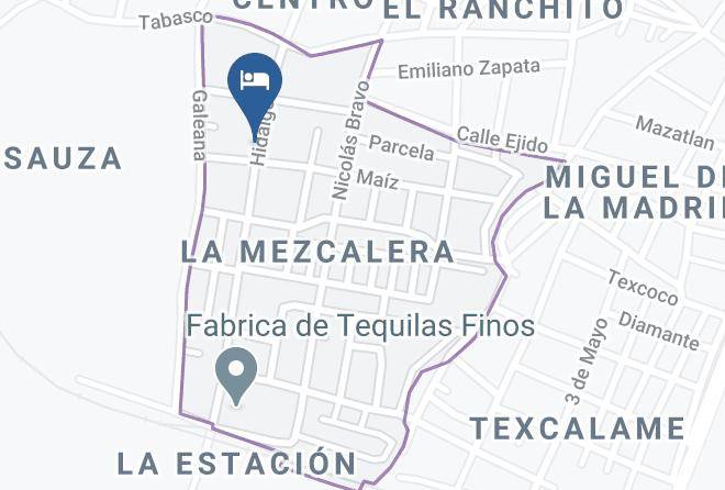 Tequila - Amplia Habitacion Maps