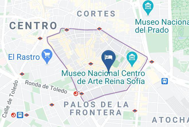 Madrid - Amplias Habitaciones En Lavapies Maps