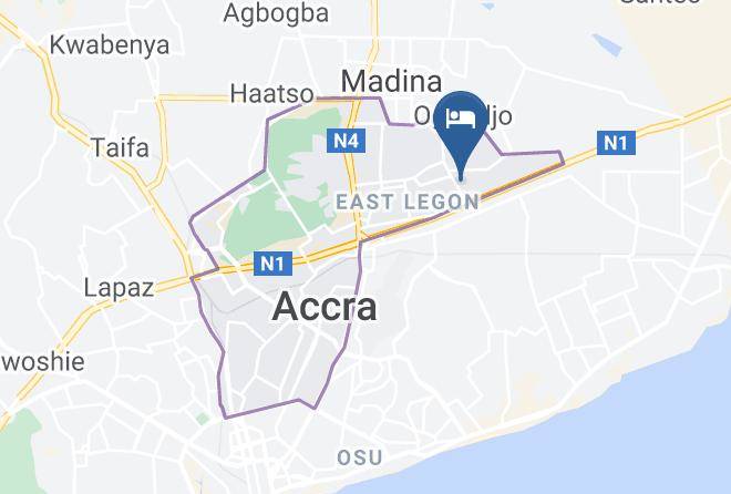 Accra - Ampomaah Tourist Hotel Maps