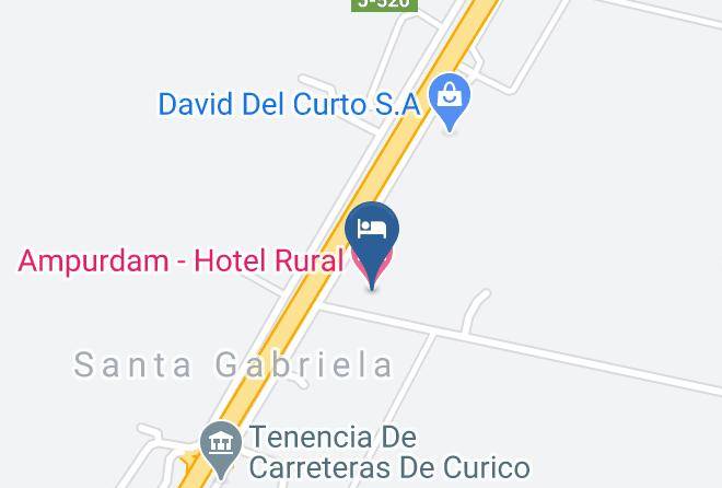 Curico Province - Ampurdam Hotel Rural Maps
