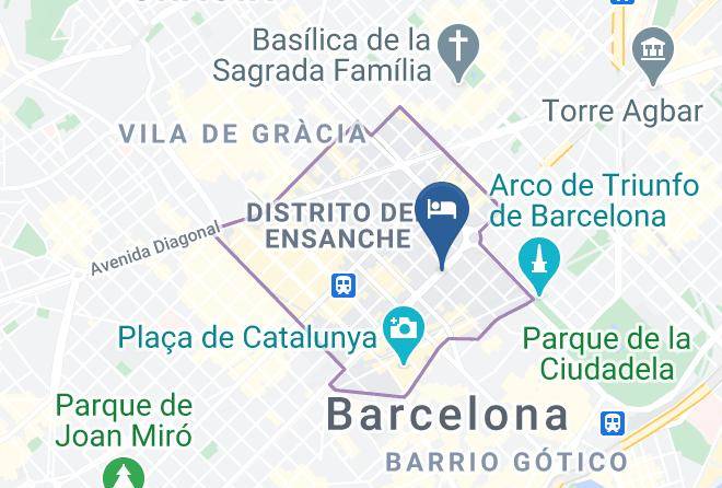 Barcelona - Amra Barcelona Gran Via Maps