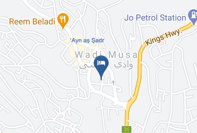 Petra - Amra Palace Maps