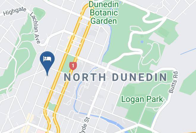 Dunedin - Amross Motel Maps