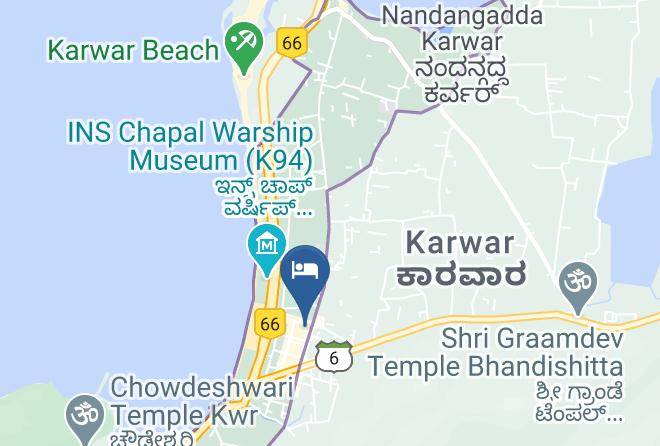Karwar - Amrut Aura Hotel In Karwar City Maps
