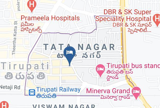 Tirupati - Amrutha Residency Maps