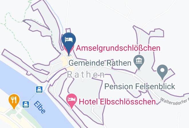 Sachsische Schweiz Osterzgebirge - Amselgrundschloschen Maps