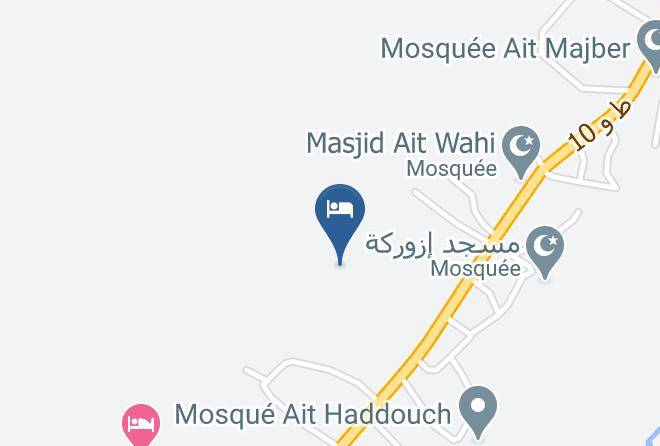 Meknes Tafilalet - Amskou Hotel Boumalne Dades Maroc Maps