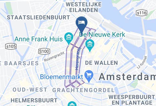Amsterdam - Amsterdam B&b Barangay Maps