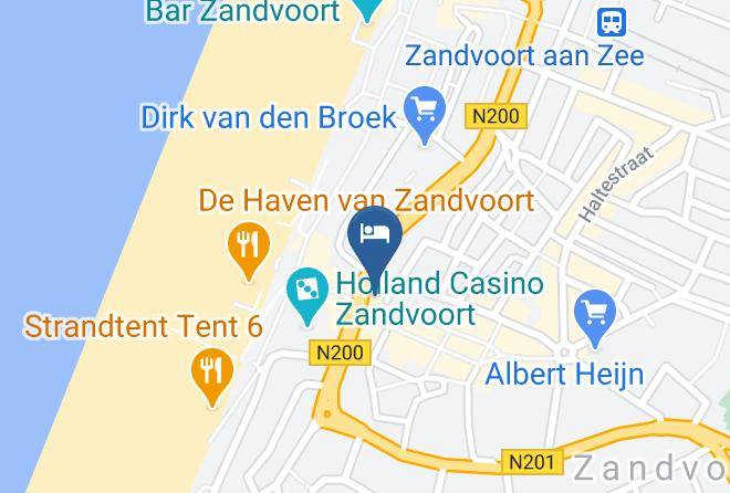 Amsterdam Beach Hotel Zandvoort Map