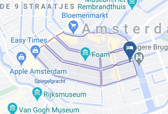 Amsterdam - Amsterdam Canal Suites Maps