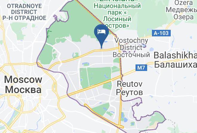 Moscow - Amsterdam Hotel Maps