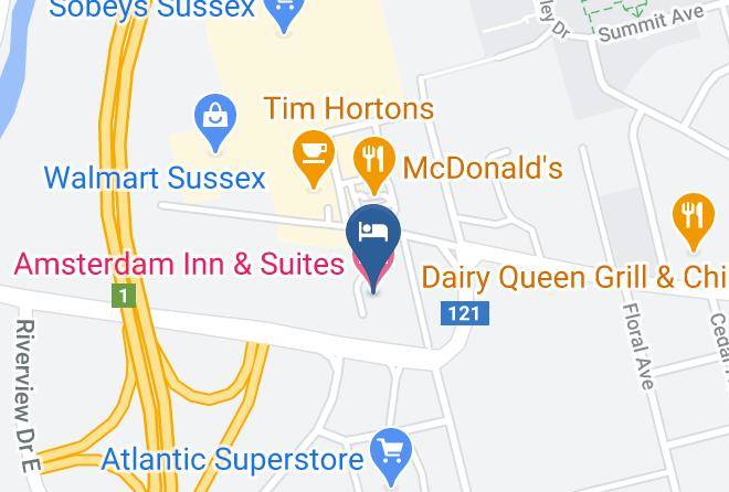 Amsterdam Inn & Suites Map