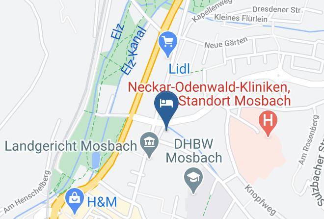Neckar Odenwald Kreis - Amtsstuble Hotel & Restaurant Maps