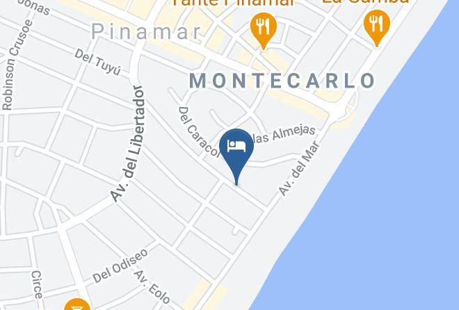 Pinamar - Amura Suites Maps