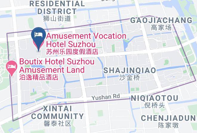Suzhou - Amusement Vocation Hotel Suzhou Maps