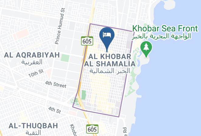 Al Khobar - Amwaj Alkornish Maps