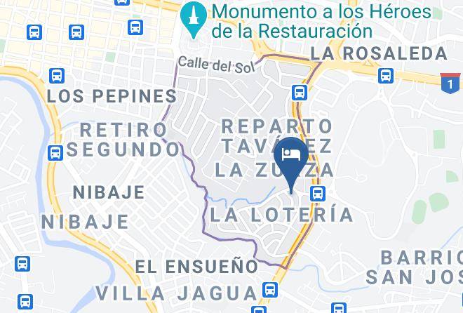Santiago De Los Caballeros - Ana & Arturo Maps