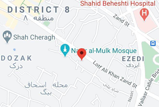 Shiraz - Ana Boutique Hotel Maps