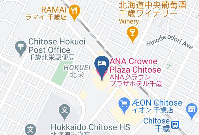 Chitose City - Ana Crowne Plaza Chitose Maps