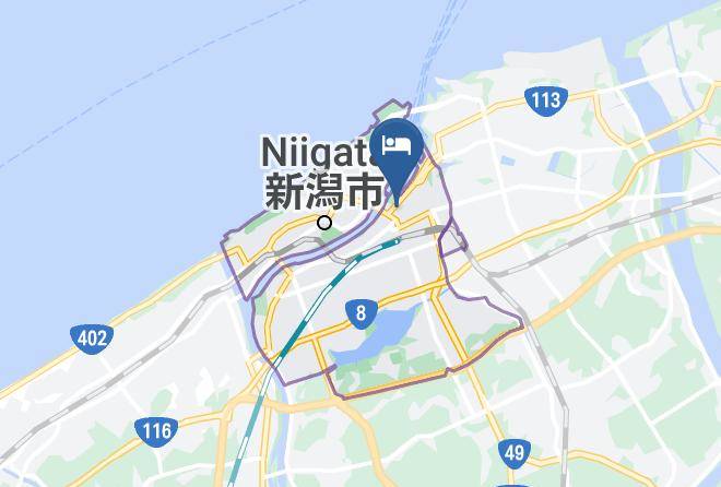Niigata City Chuo Ward - Ana Crowne Plaza Niigata Maps
