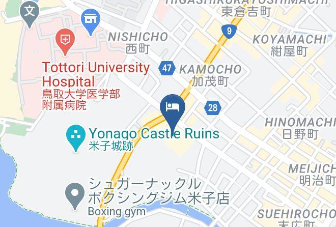 Yonago City - Ana Crowne Plaza Yonago Maps