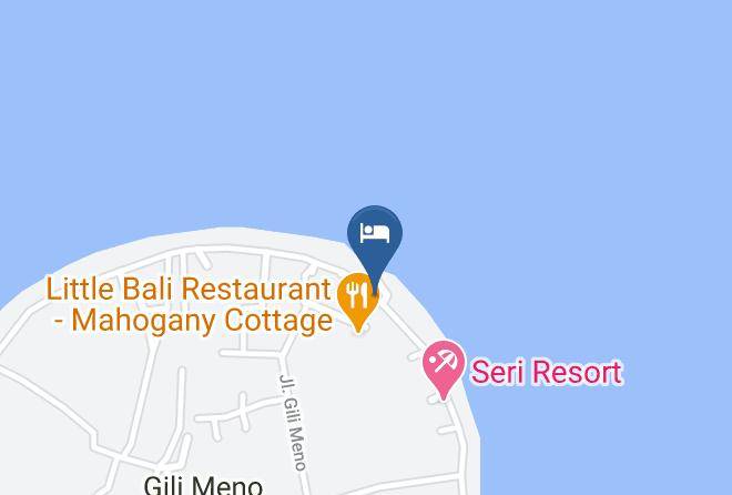 North Lombok Regency - Ana Warung And Bungalows Maps