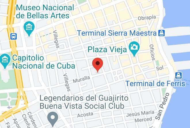 La Habana Vieja - Ana Y Nelson Maps