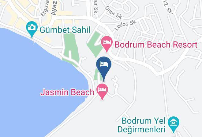 Bodrum - Anadolu Hotel Bodrum Maps