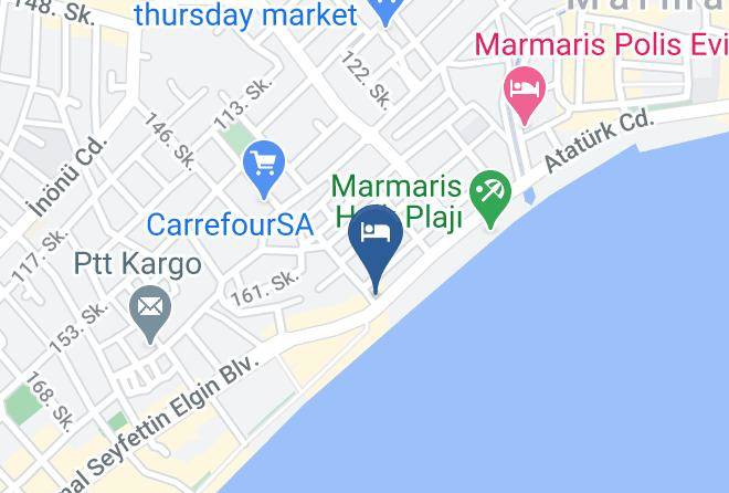 Marmaris - Anadolu Otel Maps