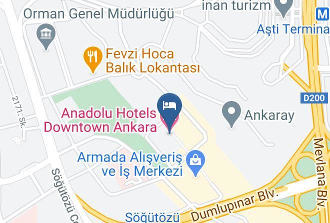 Yenimahalle - Anadolu Hotels Downtown Ankara Maps