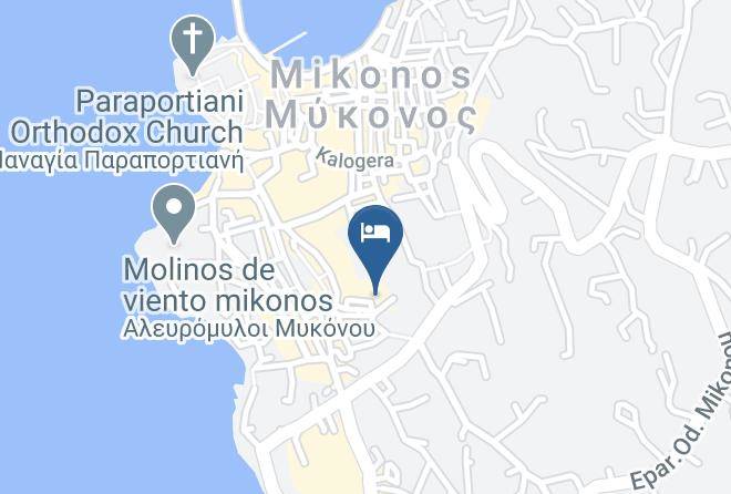 Mykonos - Anagram Boutigue Hotel Maps