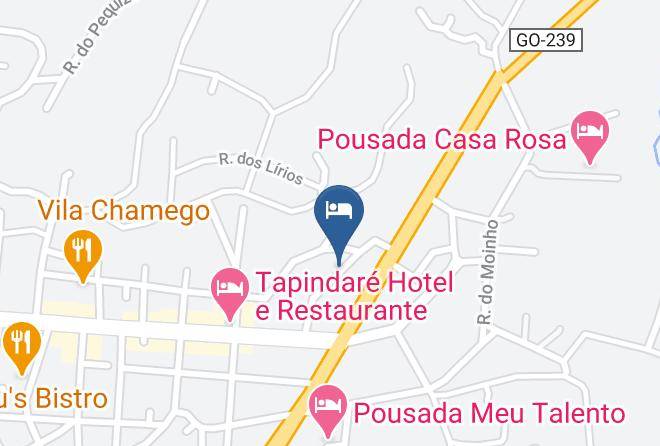 Alto Paraiso De Goias - Anahata Spa Maps