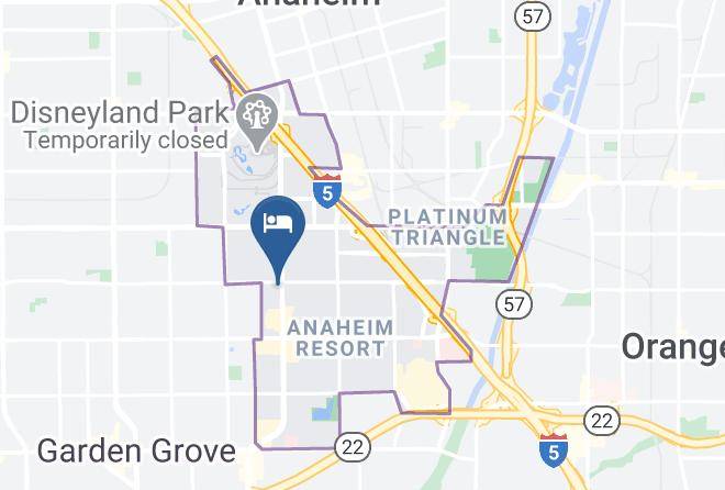 Orange - Anaheim Carriage Inn Maps