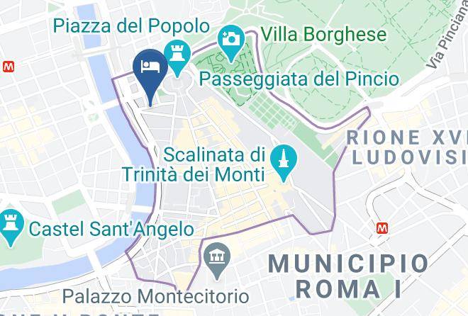 Rome - Anahi Hotel Maps