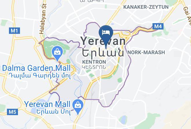 Yerevan - Anahit Stepanyan's B&b Maps