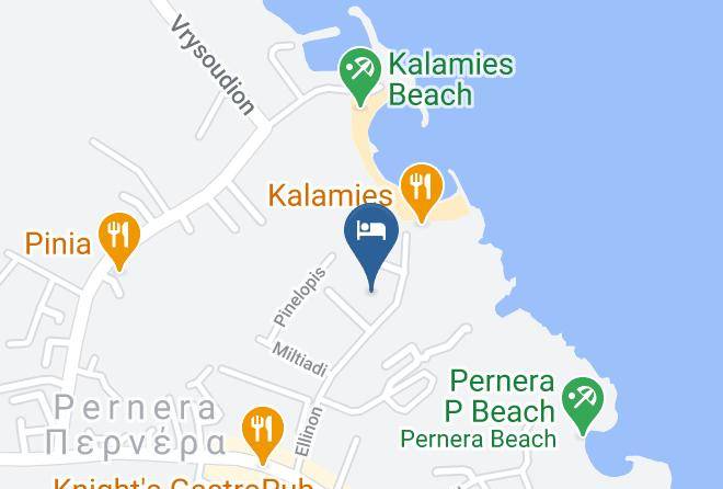 Cyprus - Anais Bay Hotel Maps