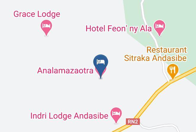 Moramanga - Analamazaotra Hotel Maps