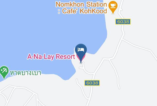Amphoe Ko Kut - A Na Lay Resort Maps