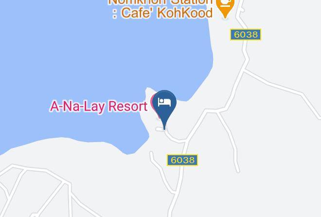 Amphoe Ko Kut - A Na Lay Resort Koh Kood Maps
