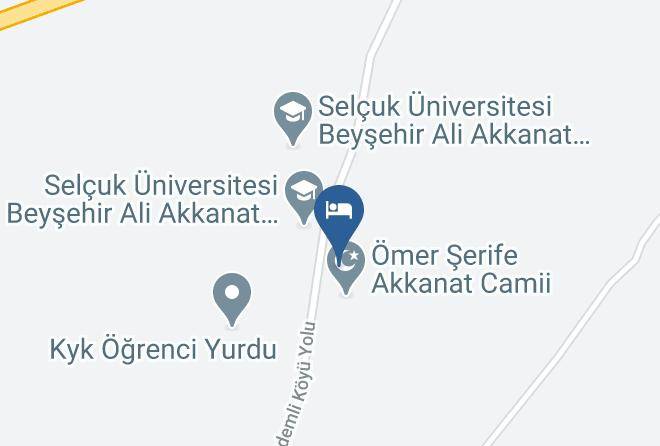 Konya - Anamas Otel Maps