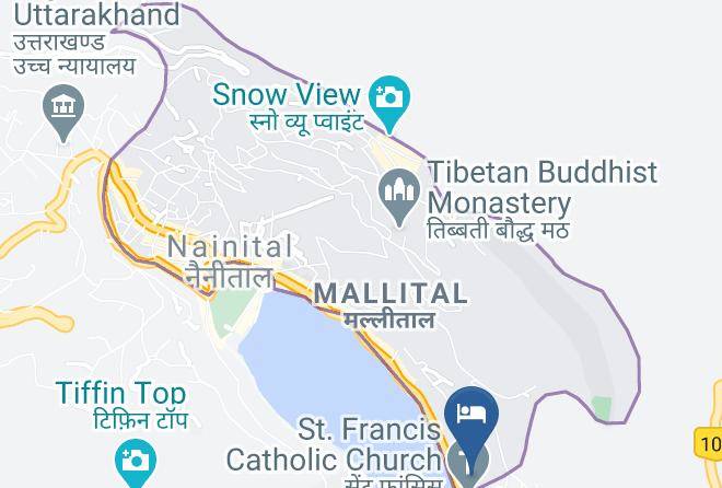 Naini Tal - Anamika Hotel Maps