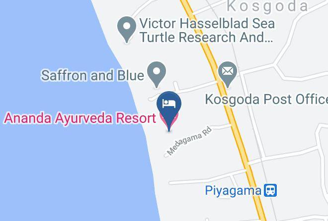 Ananda Ayurveda Resort Map