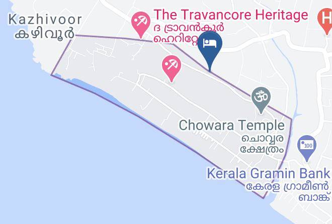 Neyyattinkara - Ananda Lakshmi Ayurveda Retreat Maps